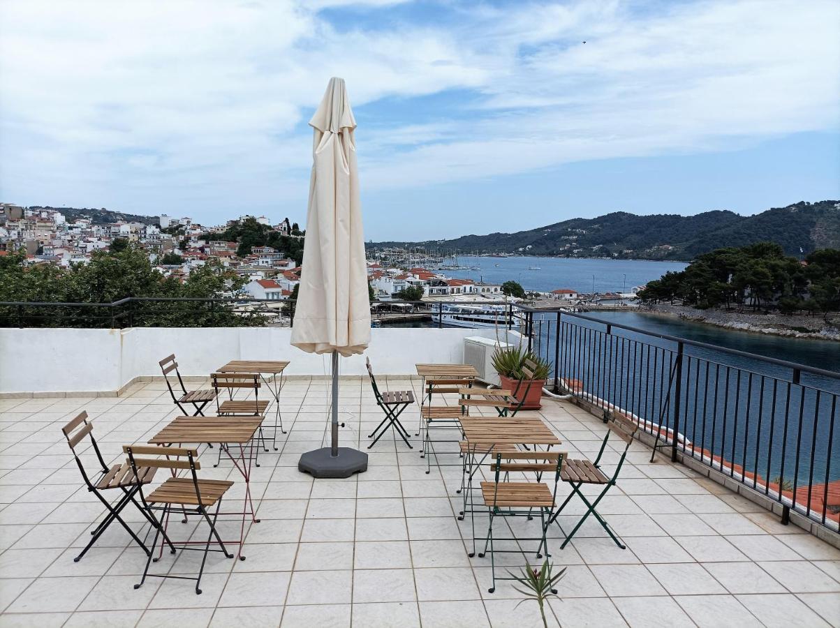 Argo Pension Skiathos-Stadt Exterior foto
